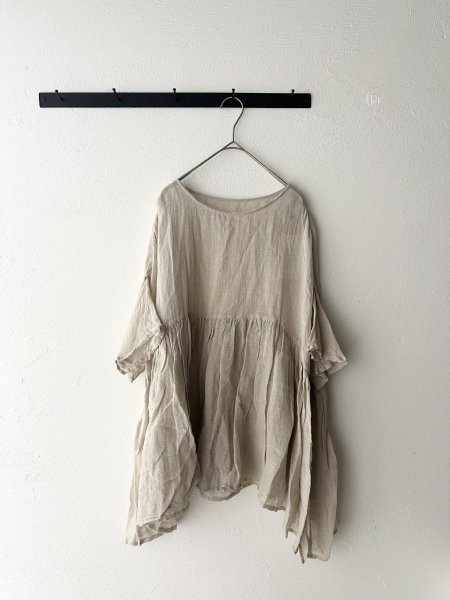 画像3: Véritécoeur リネンギャザープルオーバー (3)