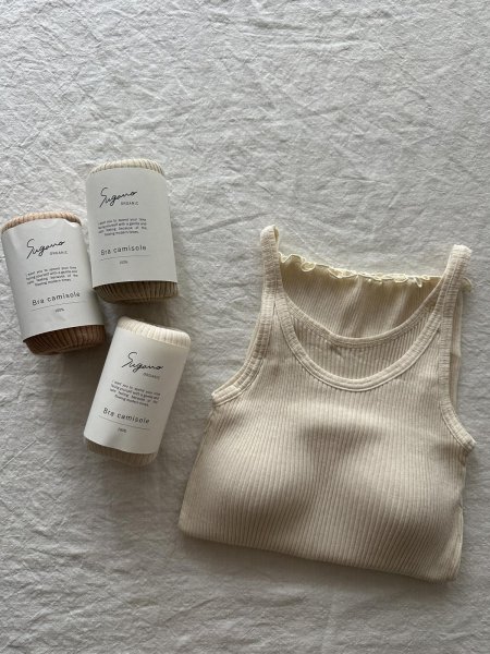 画像3: Sugano ORGANIC ブラキャミソール (3)
