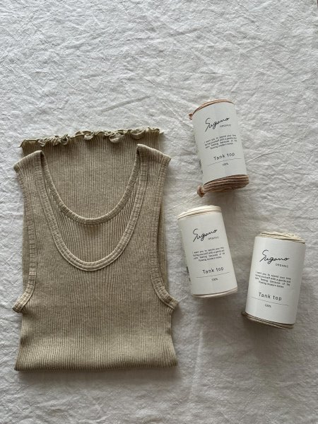 画像2: Sugano ORGANIC タンクトップ (2)