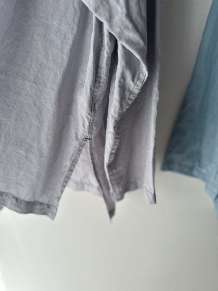 画像3: Luminaes 60コルトレイクリネン カバーシャツ (3)