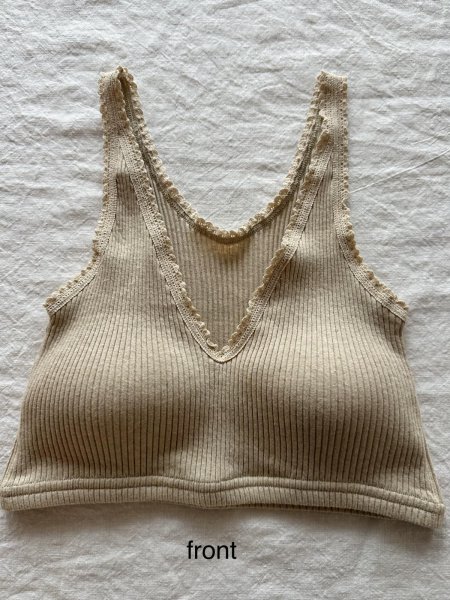 画像3: Sugano ORGANIC レースブラ (3)