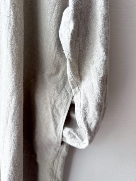 画像6: Luminaes 起毛リネン シャツワンピース (6)