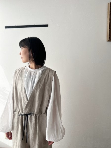 画像2: Luminaes コルトレイクリネン オールインワン (2)