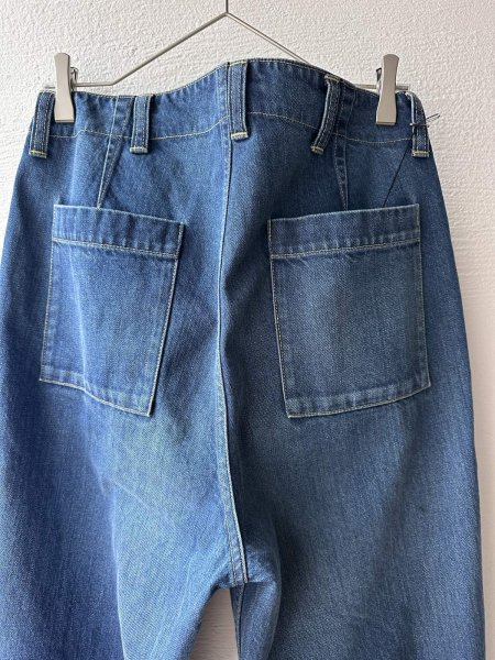 画像7: Veritecoeur  バーティカルポケットデニム (7)