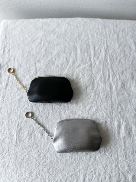 画像1: pomtata RAC FRAME PURSE ソフトレザー リングチャームウォレット (1)