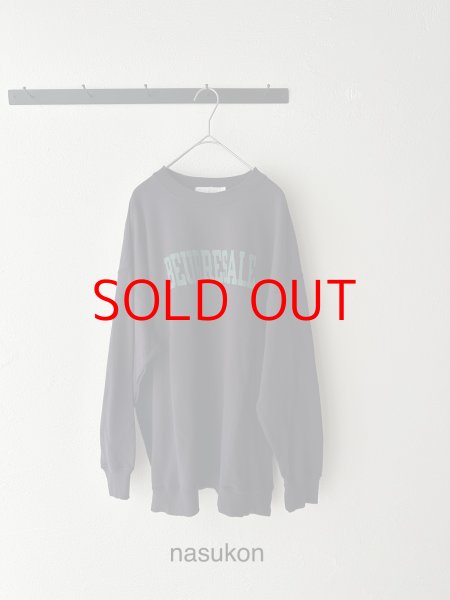 画像3: *sale30%off* NATURAL LAUNDRY ミニ裏毛 ブールサレプリントBigPO【レターパックプラス（600円）発送可能】 (3)