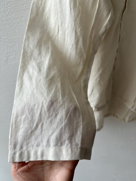 画像6: prit 60/1ラミーバイオクロス 裾ゴムカーディガン (6)