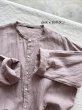 画像8: Luminaes 1/60手染めリネン ロングシャツ 【unisex】 (8)