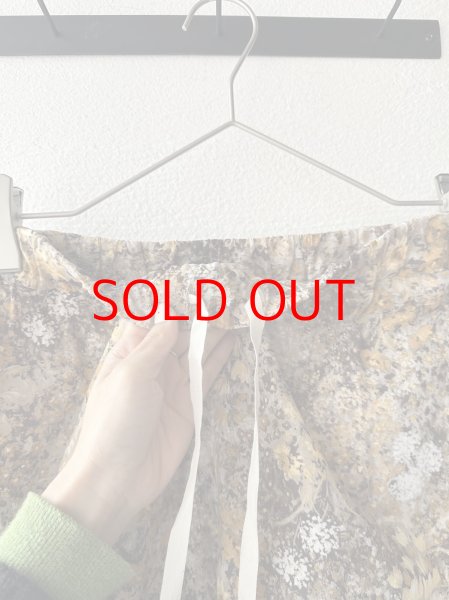 画像9: prit 60/1ローンガーデンプリントワイドパンツ (9)