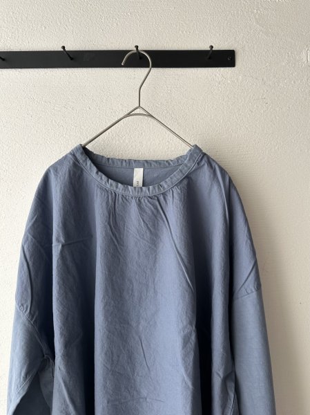 画像5: prit 47/2サイロプレミアム×50/1ブロード 切替7分袖ビッグプルオーバー (5)