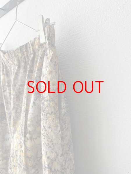 画像8: prit 60/1ローンガーデンプリントワイドパンツ (8)