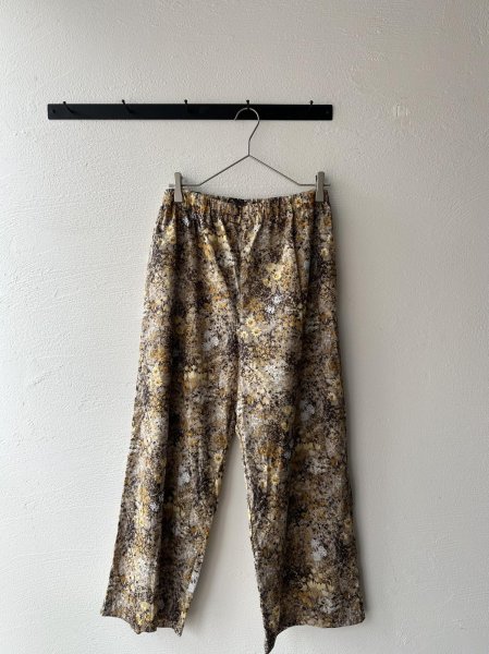 画像3: prit 60/1ローンガーデンプリントワイドパンツ (3)