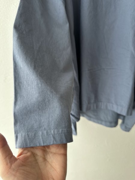 画像7: prit 47/2サイロプレミアム×50/1ブロード 切替7分袖ビッグプルオーバー (7)