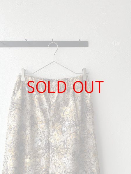 画像6: prit 60/1ローンガーデンプリントワイドパンツ (6)