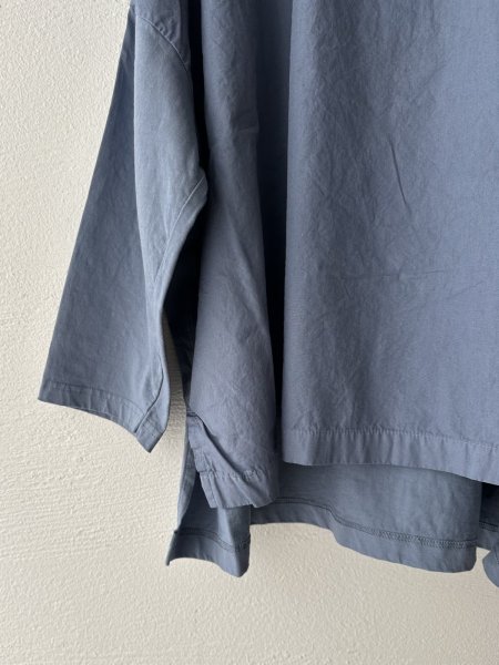 画像8: prit 47/2サイロプレミアム×50/1ブロード 切替7分袖ビッグプルオーバー (8)