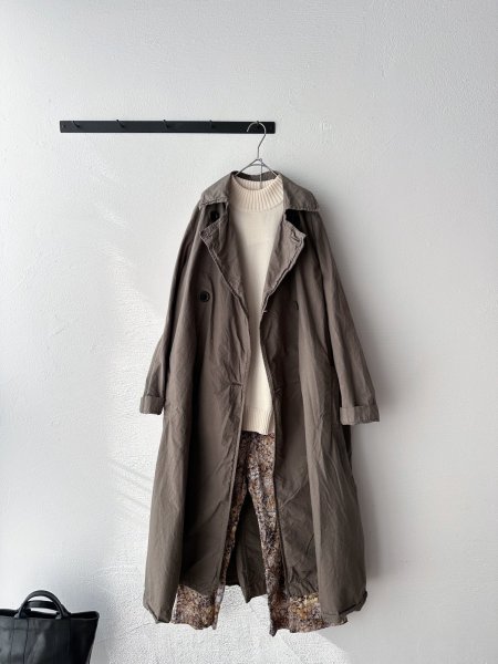 画像1: Veritecoeur ダブルボタンコート (1)