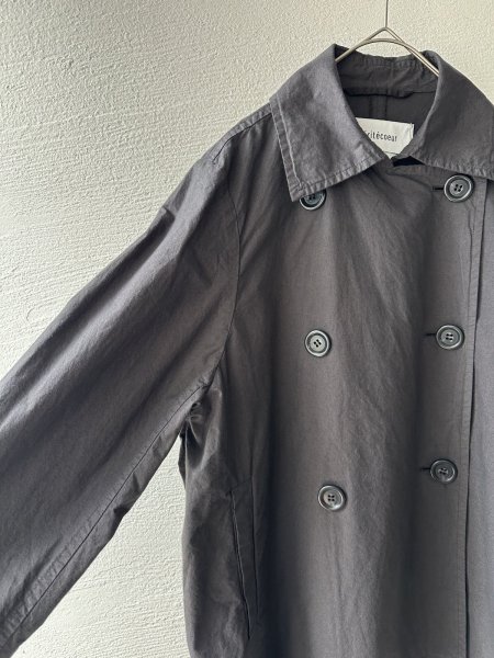 画像5: Veritecoeur ダブルボタンショートコート (5)