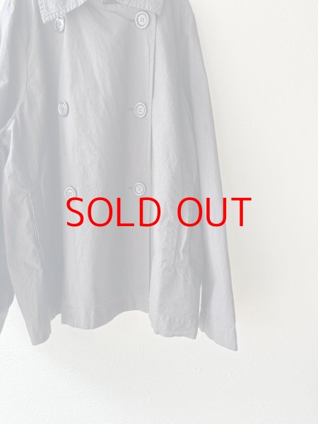 画像9: Veritecoeur ダブルボタンショートコート (9)
