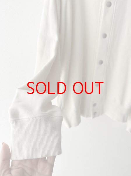 画像4: grin コーマ裏毛 フードカーディガン (4)