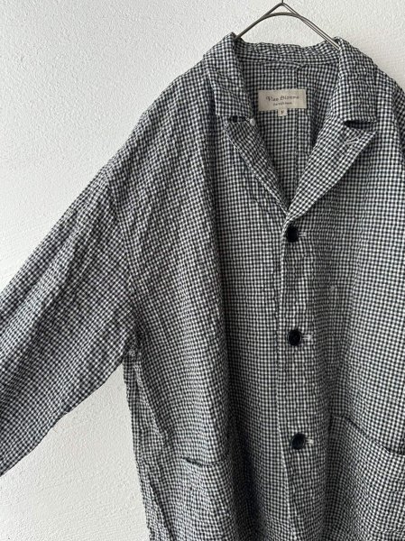 画像4: Vlas Blomme Cotton Seersucker ジャケット (4)