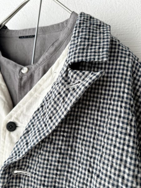 画像4: Vlas Blomme Cotton Seersucker ジャケット (4)