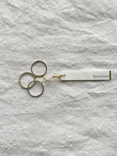 画像2: Aperdiem Contour Trio Ring (2)
