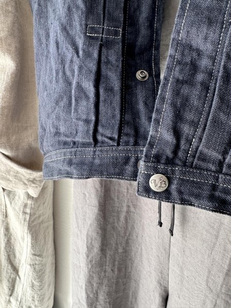 画像2: Vlas Blomme KL Denim ジャケット (unisex) (2)