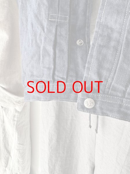 画像2: Vlas Blomme KL Denim ジャケット (unisex) (2)