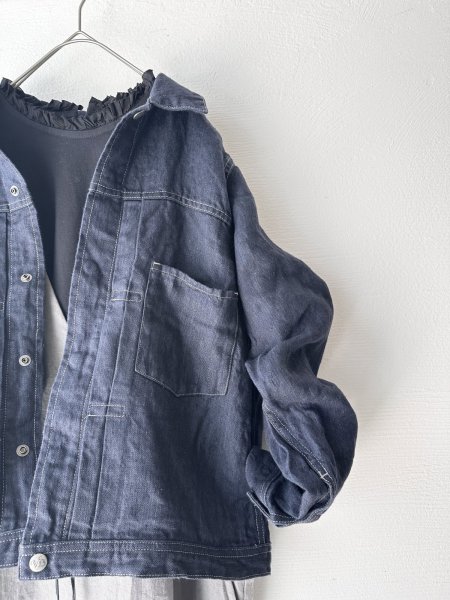 画像1: Vlas Blomme KL Denim ジャケット (unisex) (1)