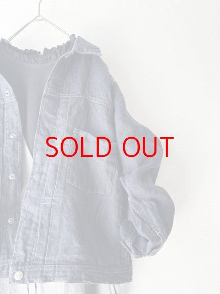 画像1: Vlas Blomme KL Denim ジャケット (unisex) (1)