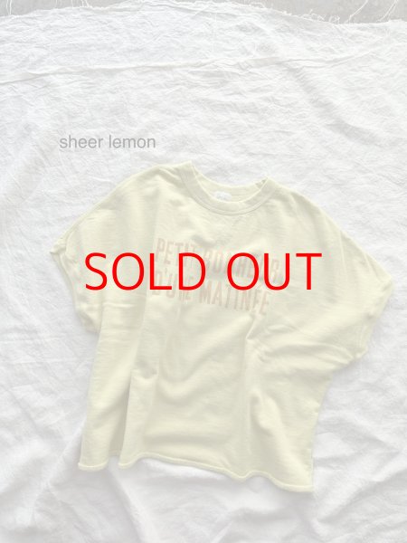 画像10: NATURAL LAUNDRY コットンリネン裏毛 プチボヌールpt T【レターパックプラス（600円）発送可能】 (10)