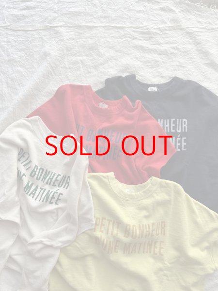 画像1: NATURAL LAUNDRY コットンリネン裏毛 プチボヌールpt T【レターパックプラス（600円）発送可能】 (1)