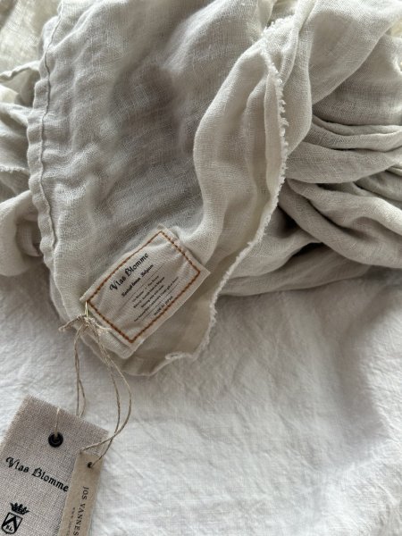 画像4: Vlas Blomme KL 100/1 Gauze 大判ストール (4)