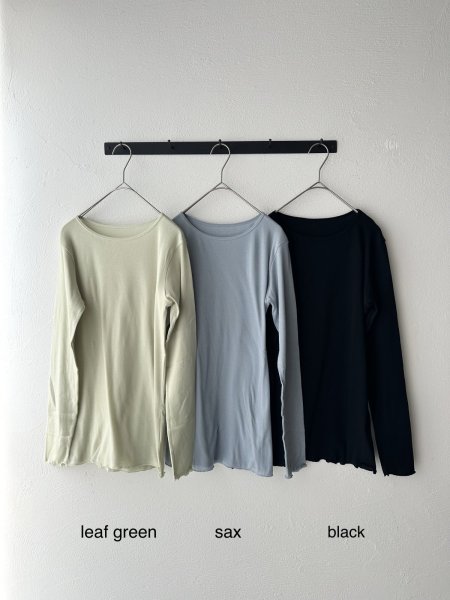 画像3: nouvelles du paradis ソフトフライス 長袖クルーネック 【クリックポスト（185円）発送可能】 (3)