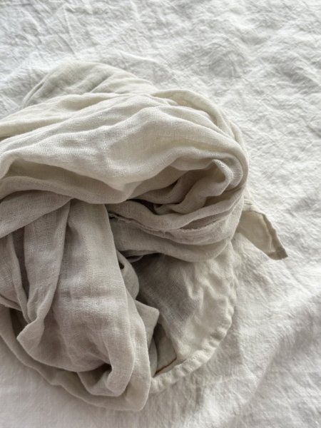 画像1: Vlas Blomme KL 100/1 Gauze 大判ストール (1)