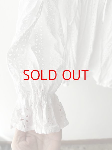 画像10: *sale30%off* grin ボーラーレース ギャザープルオーバー (10)