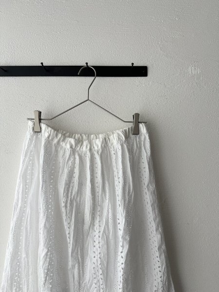 画像4: grin ボーラーレース ギャザースカート (4)