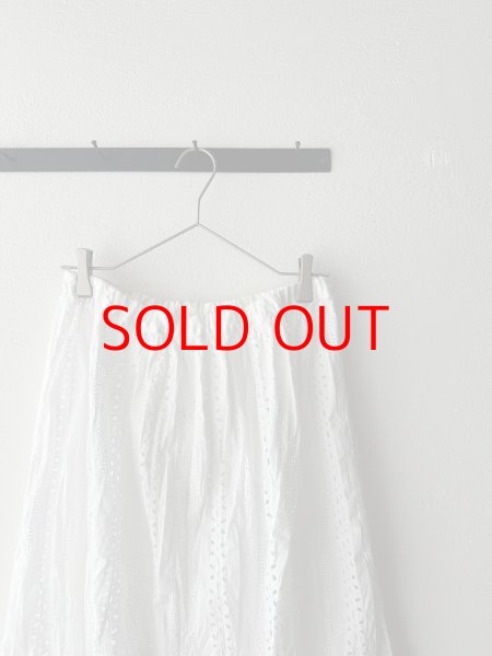 画像4: grin ボーラーレース ギャザースカート (4)