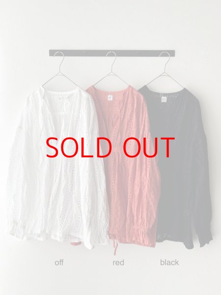 画像6: *sale30%off* grin ボーラーレース ギャザープルオーバー (6)