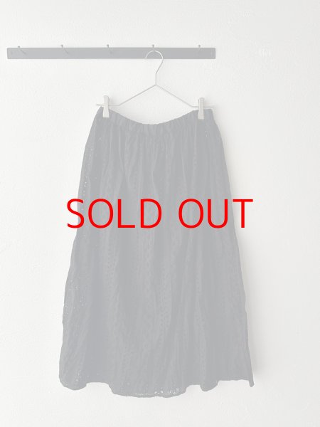 画像8: grin ボーラーレース ギャザースカート (8)