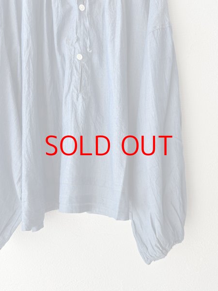 画像6: grin INDIAデニムボイル スキッパープルオーバー (6)