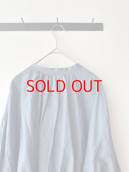 画像8: grin INDIAデニムボイル スキッパープルオーバー (8)