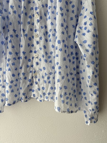 画像7: grin floraシアープリント リンクルシャツ (7)