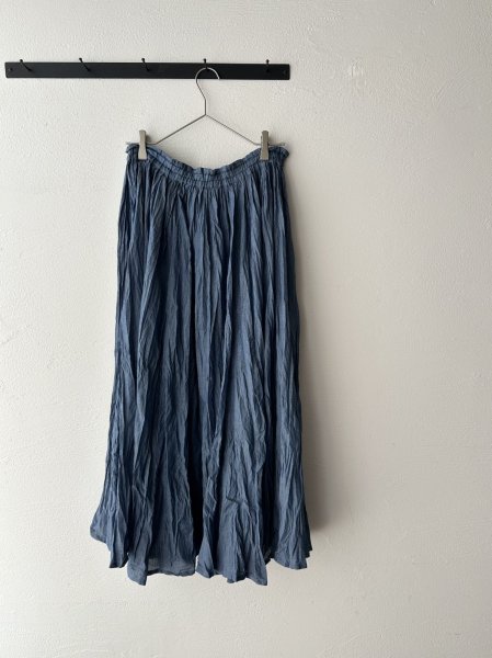 画像4: grin INDIGOデニムボイル スカート (4)