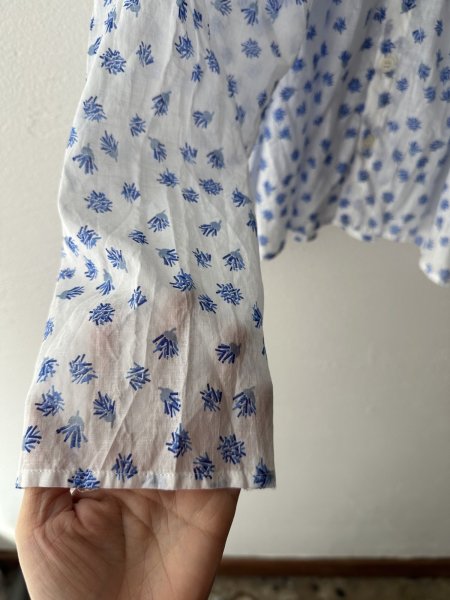 画像6: grin floraシアープリント リンクルシャツ (6)