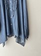 画像7: grin INDIAデニムボイル 三角フリルシャツ (7)