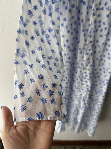 画像4: grin floaシアープリント ワンピース (4)