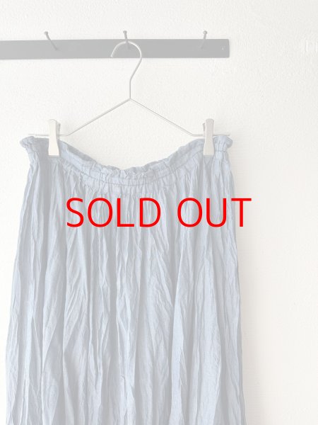 画像2: grin INDIGOデニムボイル スカート (2)