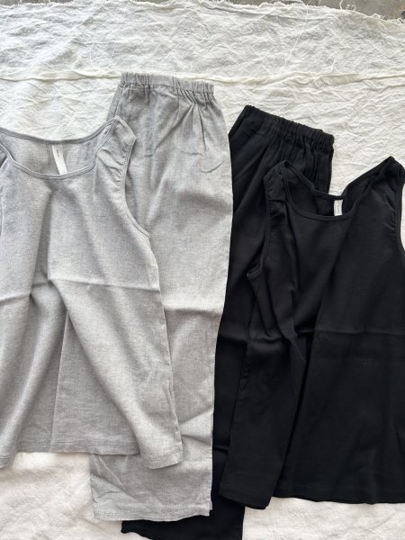 画像7: prit 40/1ビワコットン タンクトップ【クリックポスト（185円）発送可能】  (7)