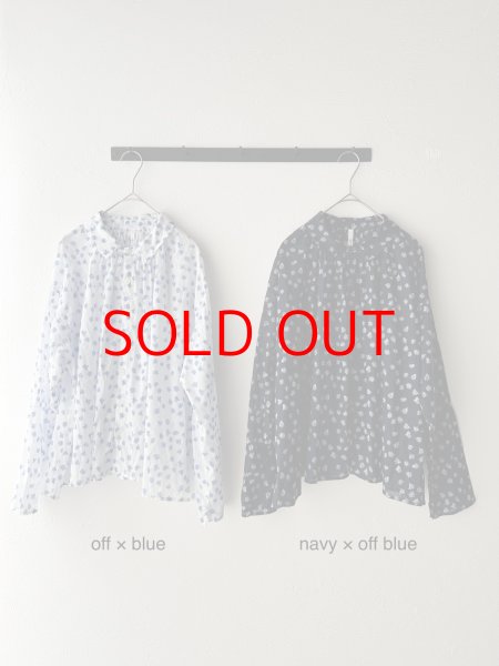 画像6: grin floraシアープリント リンクルシャツ (6)